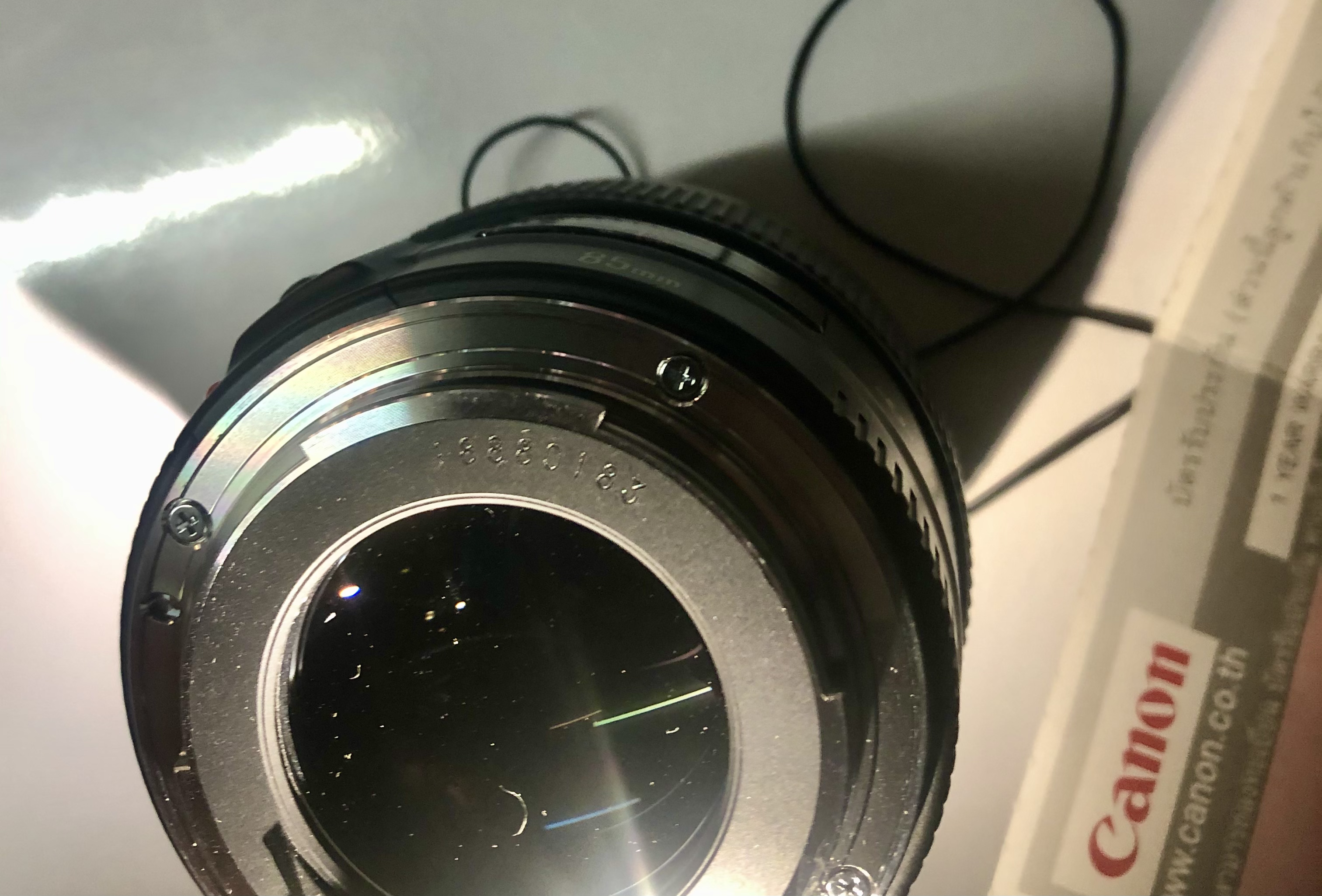 ให้เช่าเลนส์Canon 85mm f1.8 USM