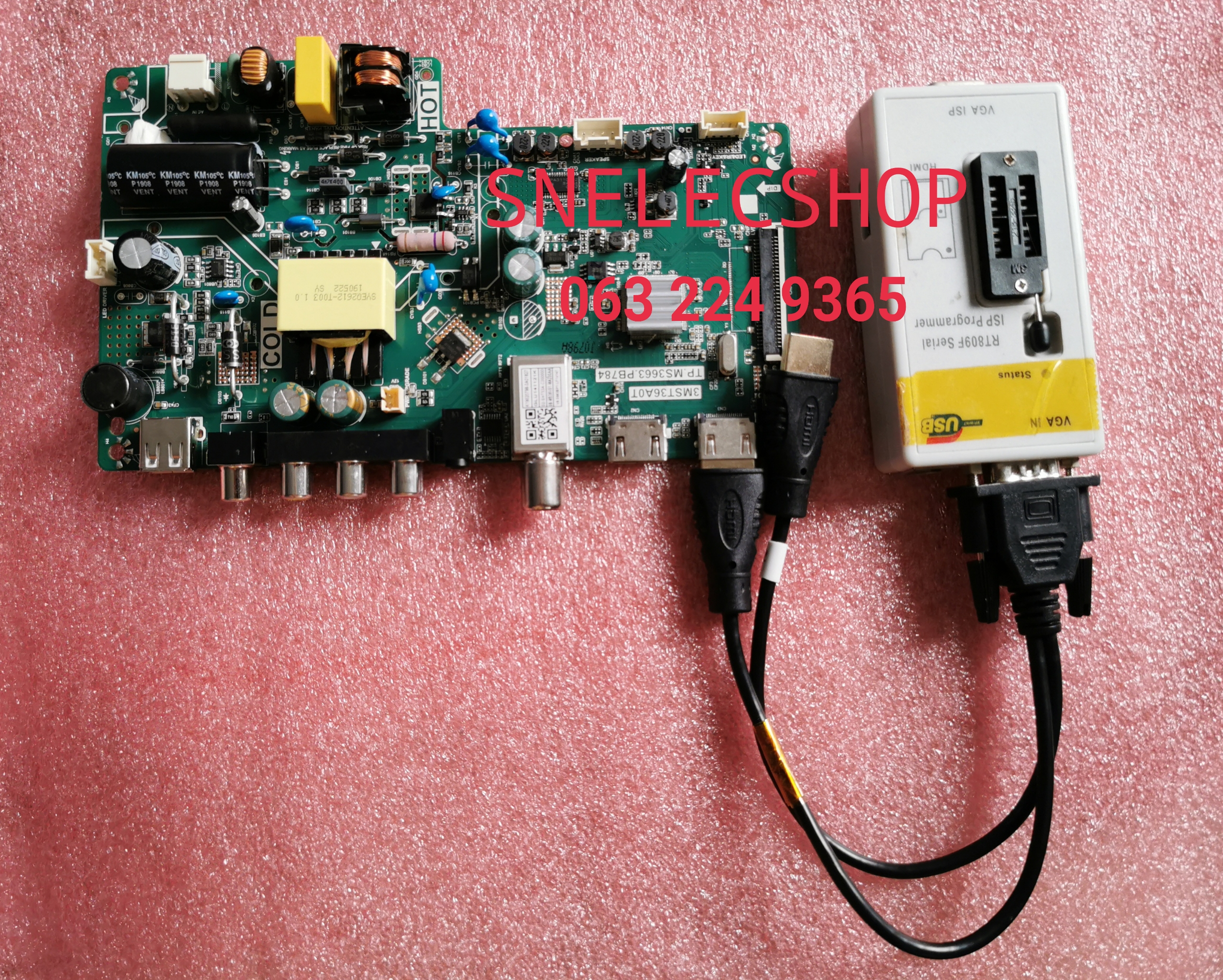 VGA To HDMI Cable For RT809H RT809F LED Programming