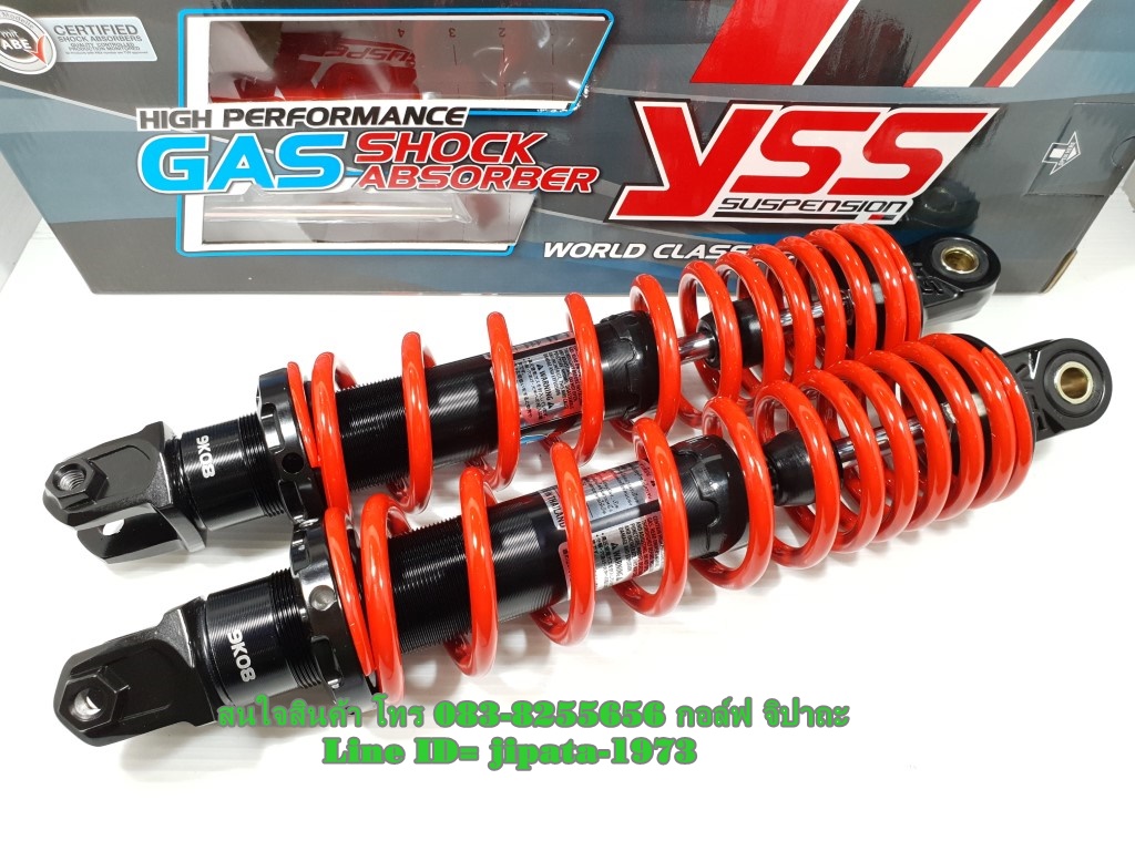 (PCX) โช้คอัพหลังคู่ YSS รุ่น DTG Plus สำหรับ Honda PCX,Nouvo Elegance