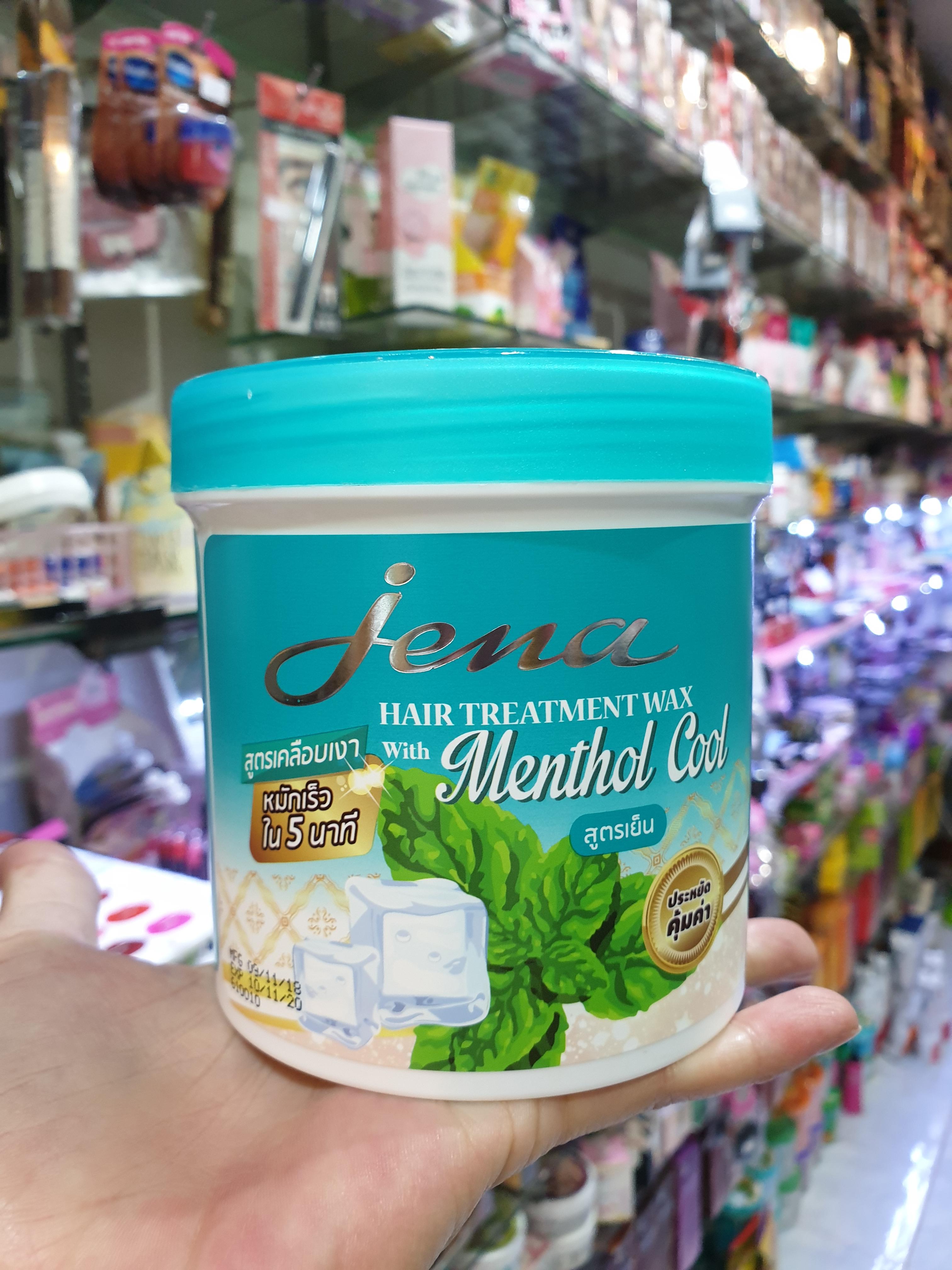 Jena Hair Treatment Wax 500 ml. จีน่า ทรีทเมนท์หมักผม เคลือบเงา สูตรเร่งผมยาว หมักเร็ว 5 นาที