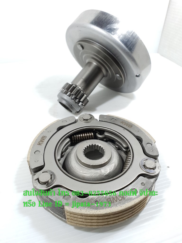 (Wave 110 i) ชุดเรือนคลัทช์แรงเหวี่ยงพร้อมผ้าคลัทช์ Honda Wave 110 i,CZ-i (สตาร์ทเท้า) งานเกรดเอ