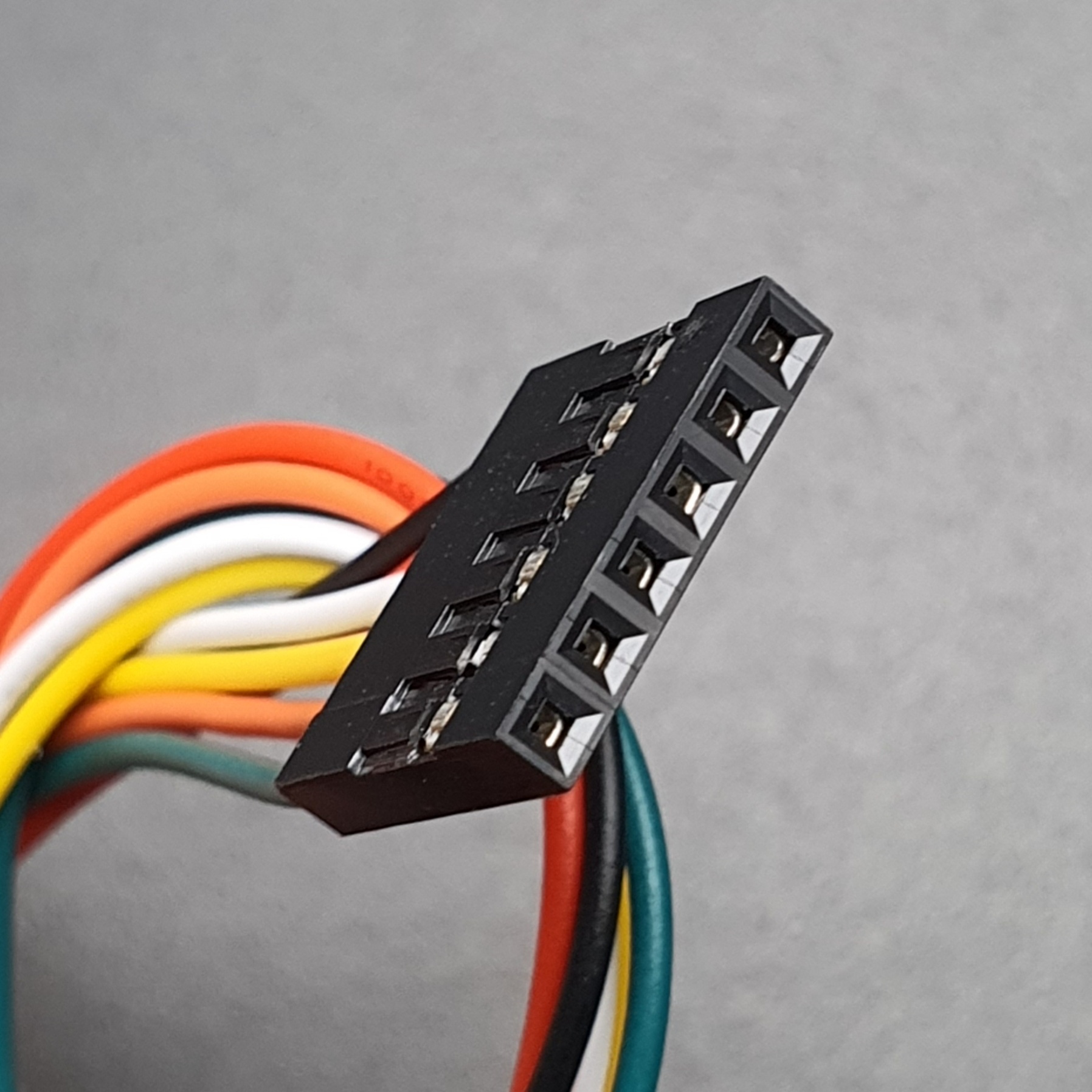 2.54mm Female - Female DuPont Jumper Wire 6Pin 20cm