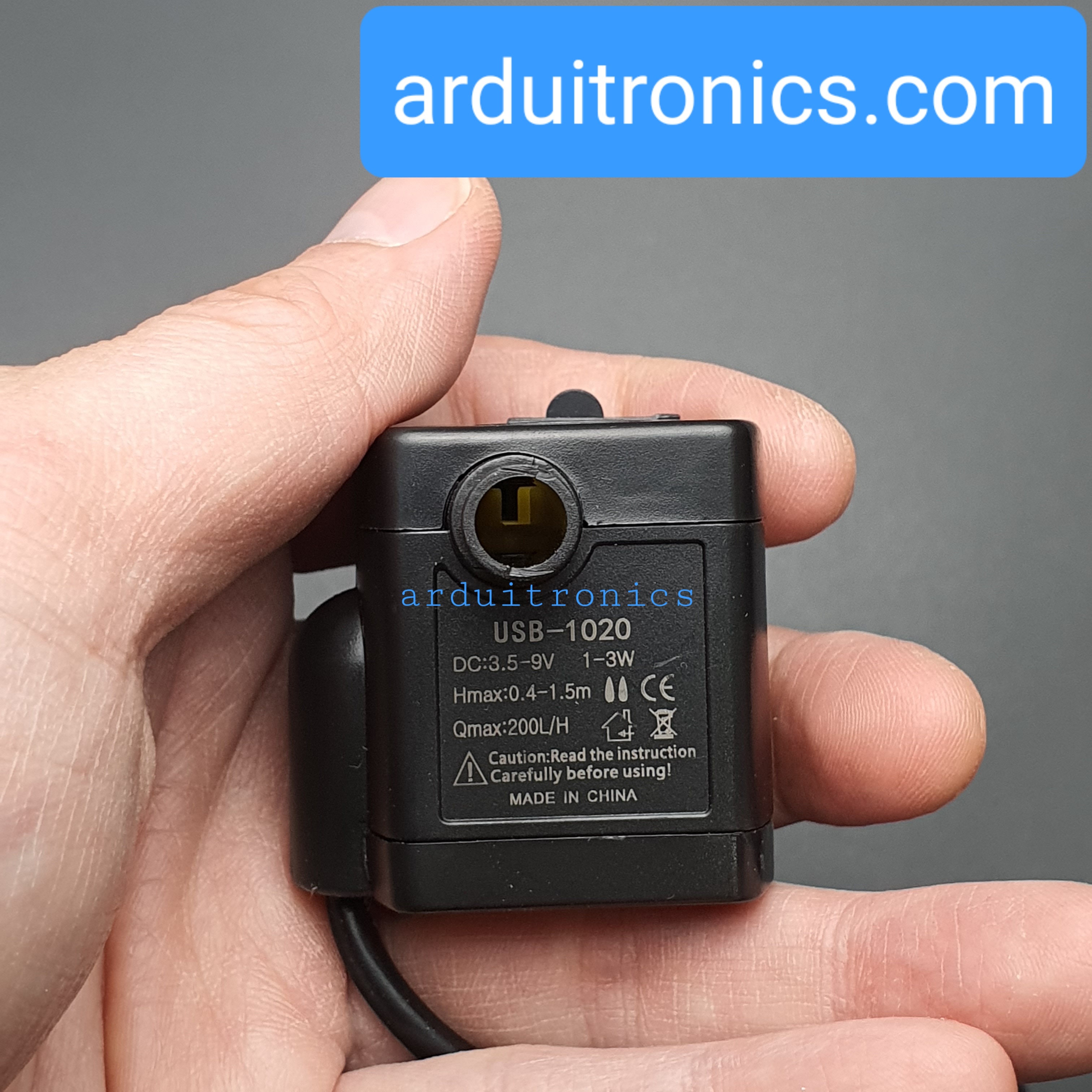 USB Brushless Water Pump Ultra-Quiet (5V) ปั้มน้ำสำหรับทำตู้ปลาหรือน้ำพุ