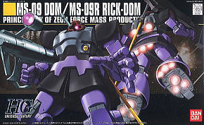 HGUC 1/144 MS-09 Dom / MS-09R Rick-Dom