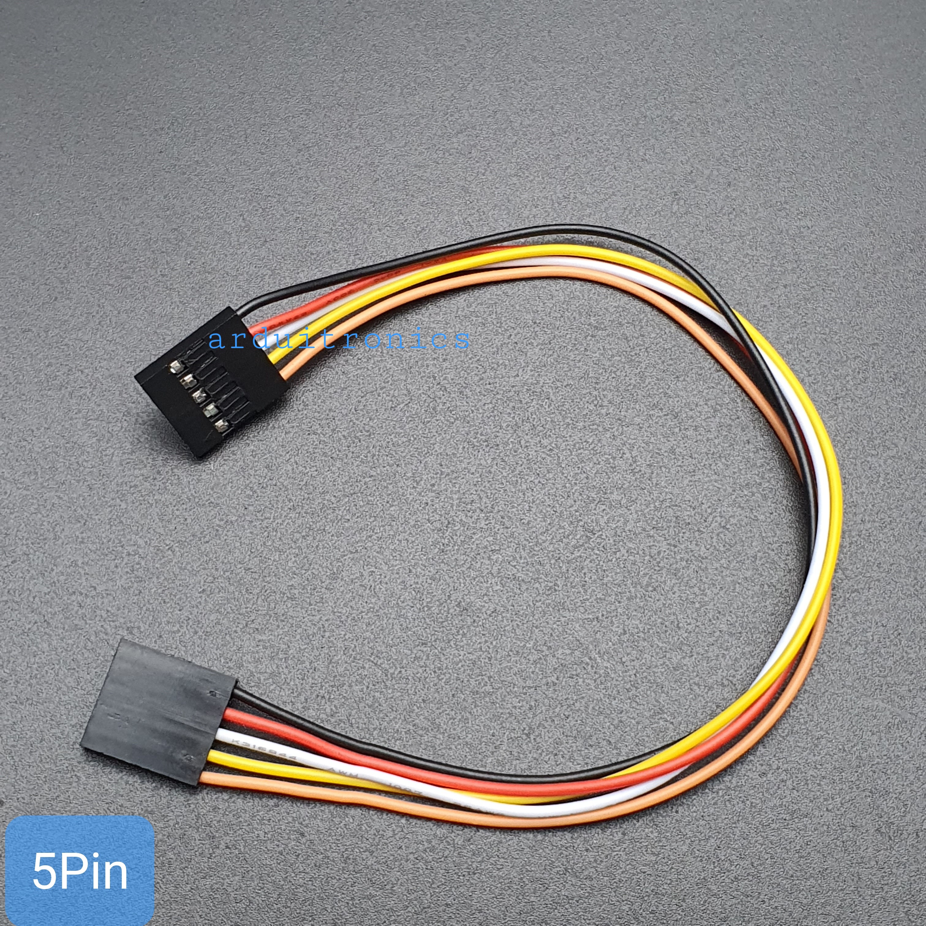 2.54mm Female - Female DuPont Jumper Wire 5Pin 20cm