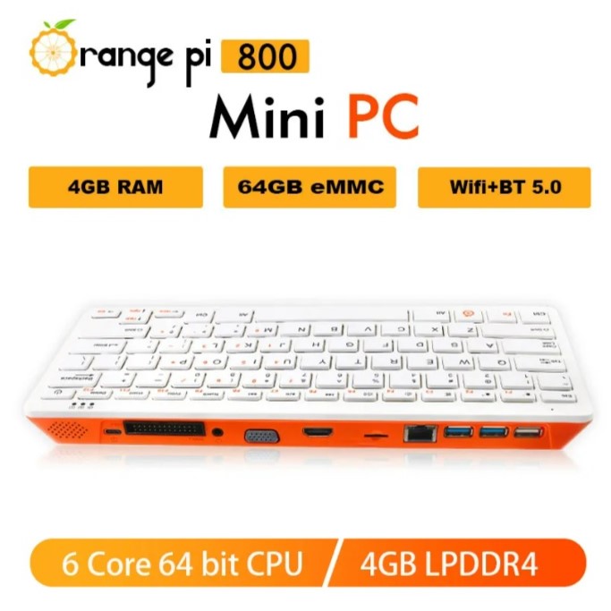 Orange Pi 800 (supports Android, Ubuntu and Debian OS) - Orange Pi