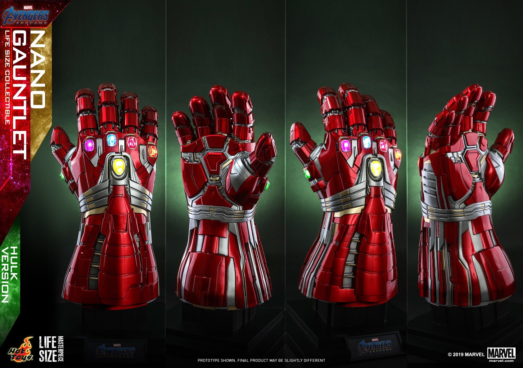 "Pre-Order" Nano Gauntlet: Avengers Endgame 1/1Scale (Hulk Version)
