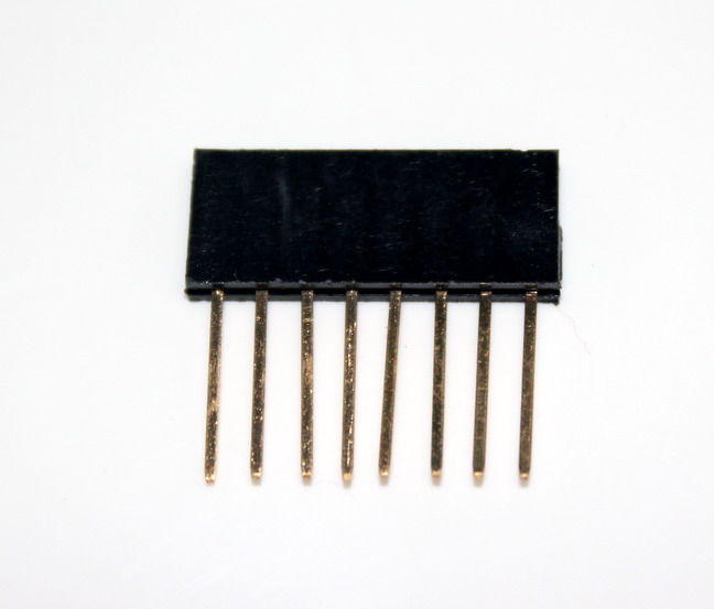 1X10 Pin 11mm Long Single Row Female Header 2.54mm Pitch Straight