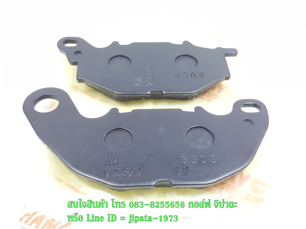 (Xmax 300) ชุดผ้าเบรคหน้าและผ้าเบรคหลัง Yamaha Xmax 300 งานเกรดเอ