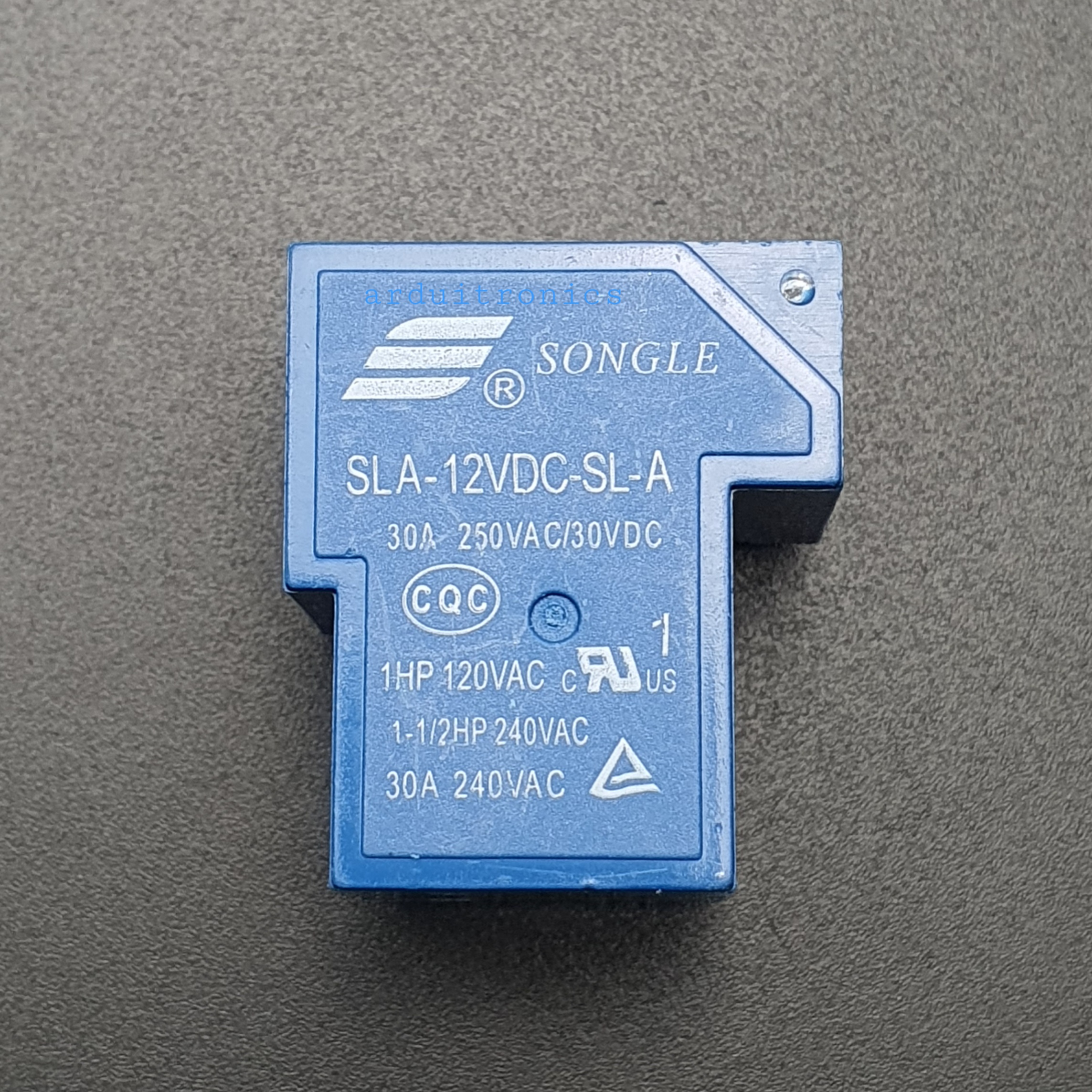 หัวรีเลย์ Relay 12V 30A แบบ 4 ขา รุ่น SLA-12VDC-SL-A ( ยี่ห้อ Songle )