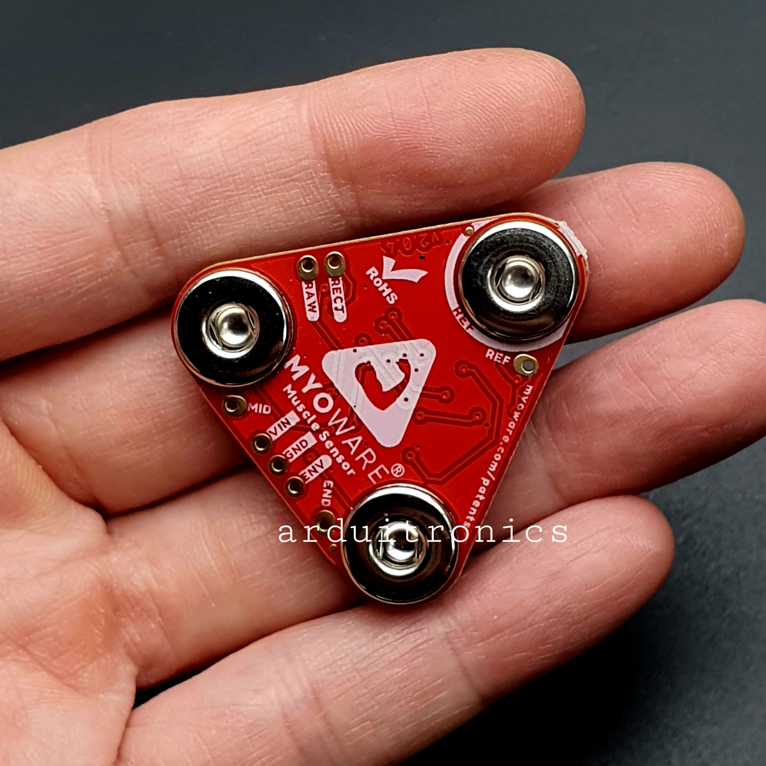 MyoWare 2.0 Muscle Sensor (แท้ Sparkfun, USA) เซ็นเซอร์ตรวจจับกล้ามเนื้อ