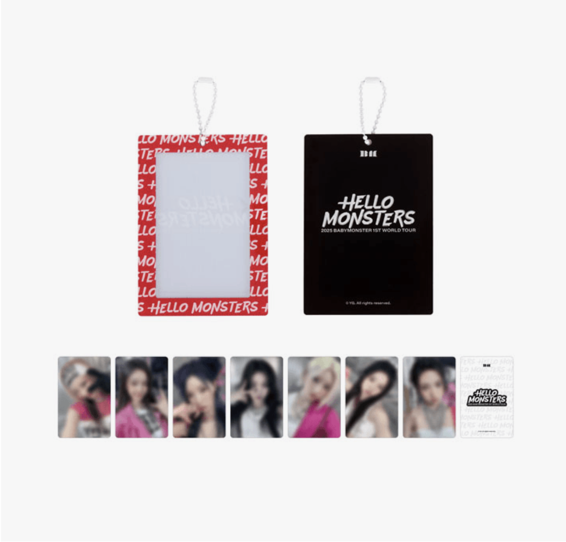 BABYMONSTER -[HELLOMONSTERS] BABYMONSTER ACRYLIC PHOTOCARD HOLDER