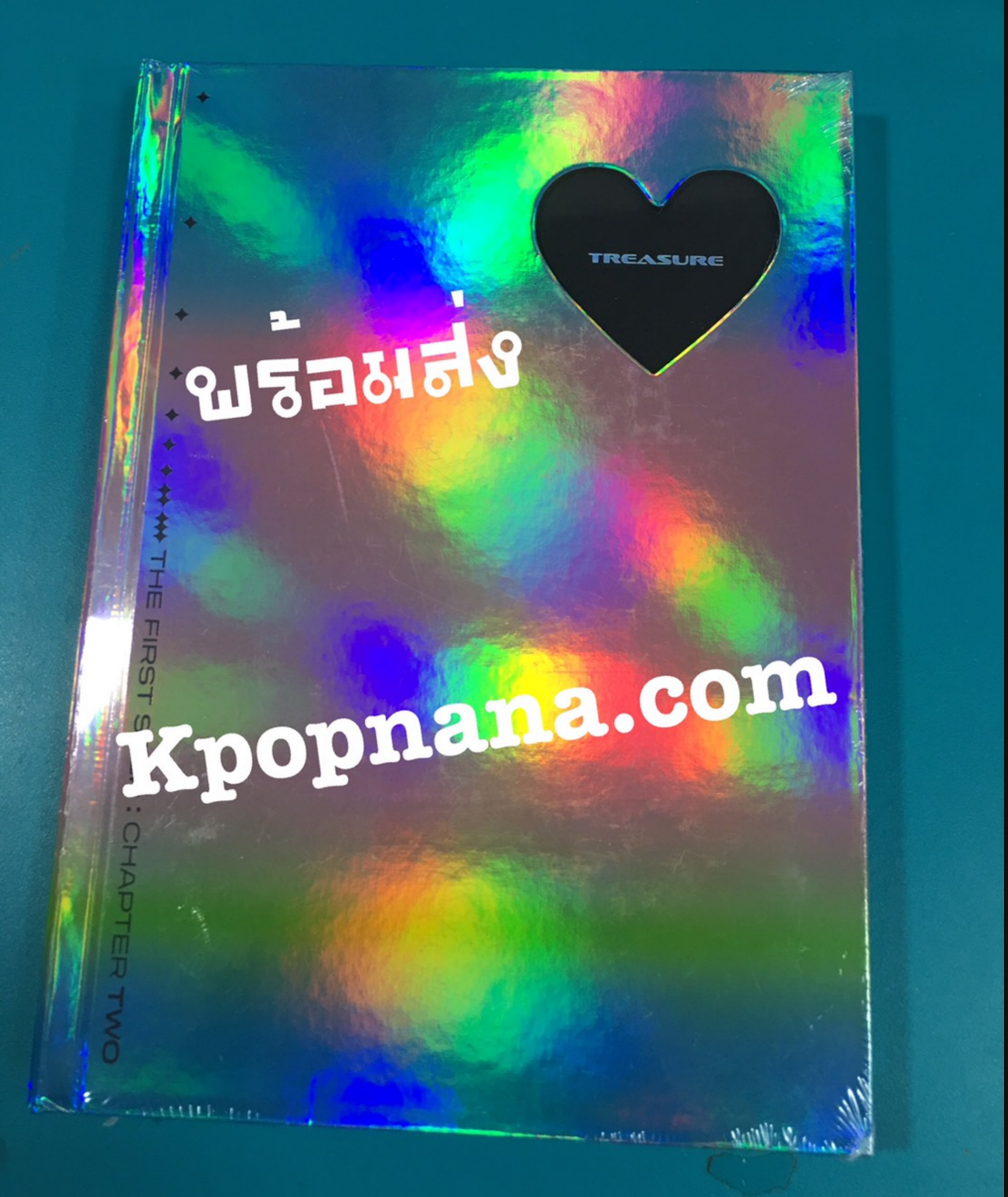 TREASURE - 2nd SINGLE ALBUM [THE FIRST STEP : CHAPTER TWO] หน้าปก BLACK ver. พร้อมส่ง + โปสเตอร์พร้อมกระบอกโปสเตอร์
