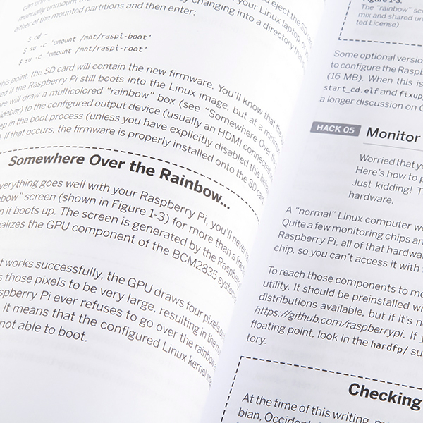 หนังสือ Raspberry Pi Hacks (394 หน้า)