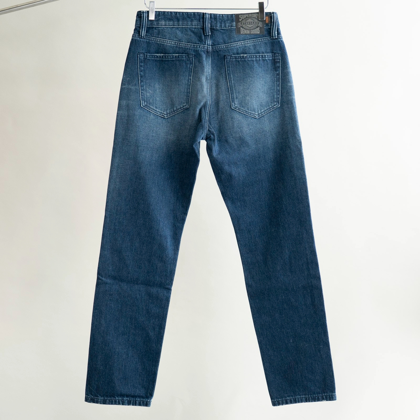 Superdry Merchant Straight Jeans - Dark Indigo Vintage