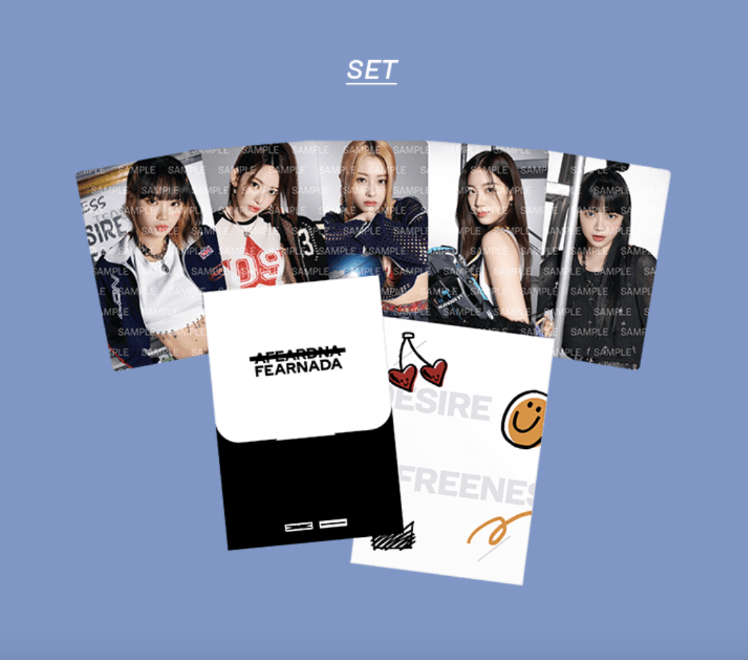 LE SSERAFIM -LE SSERAFIM 'FEARNADA' 2023 S/S MD - Photo Card แบบ B ver