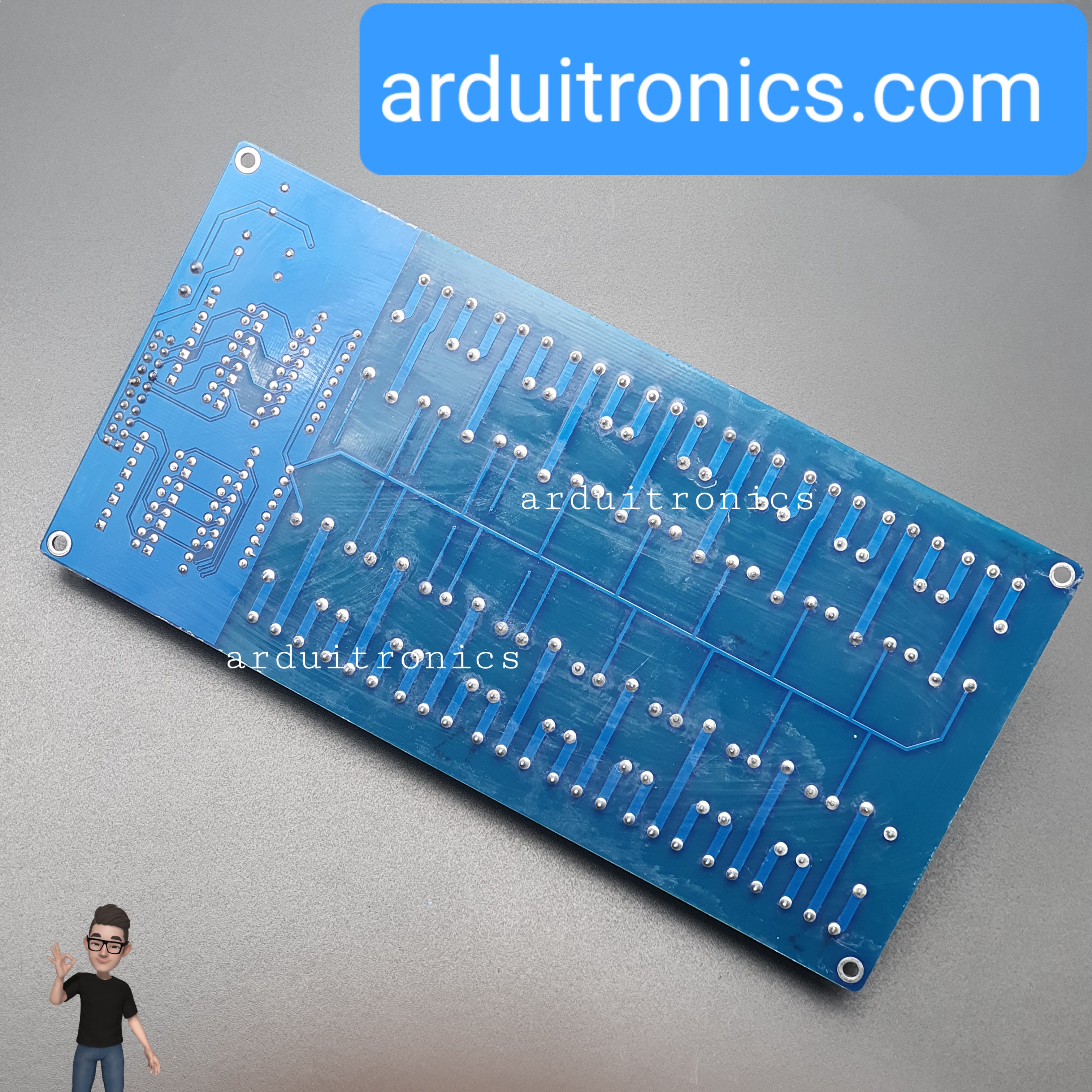 16 Channel Relay รีเลย์ 16 ช่อง (12V) Optocoupler Protection with LM2596 Power Supply