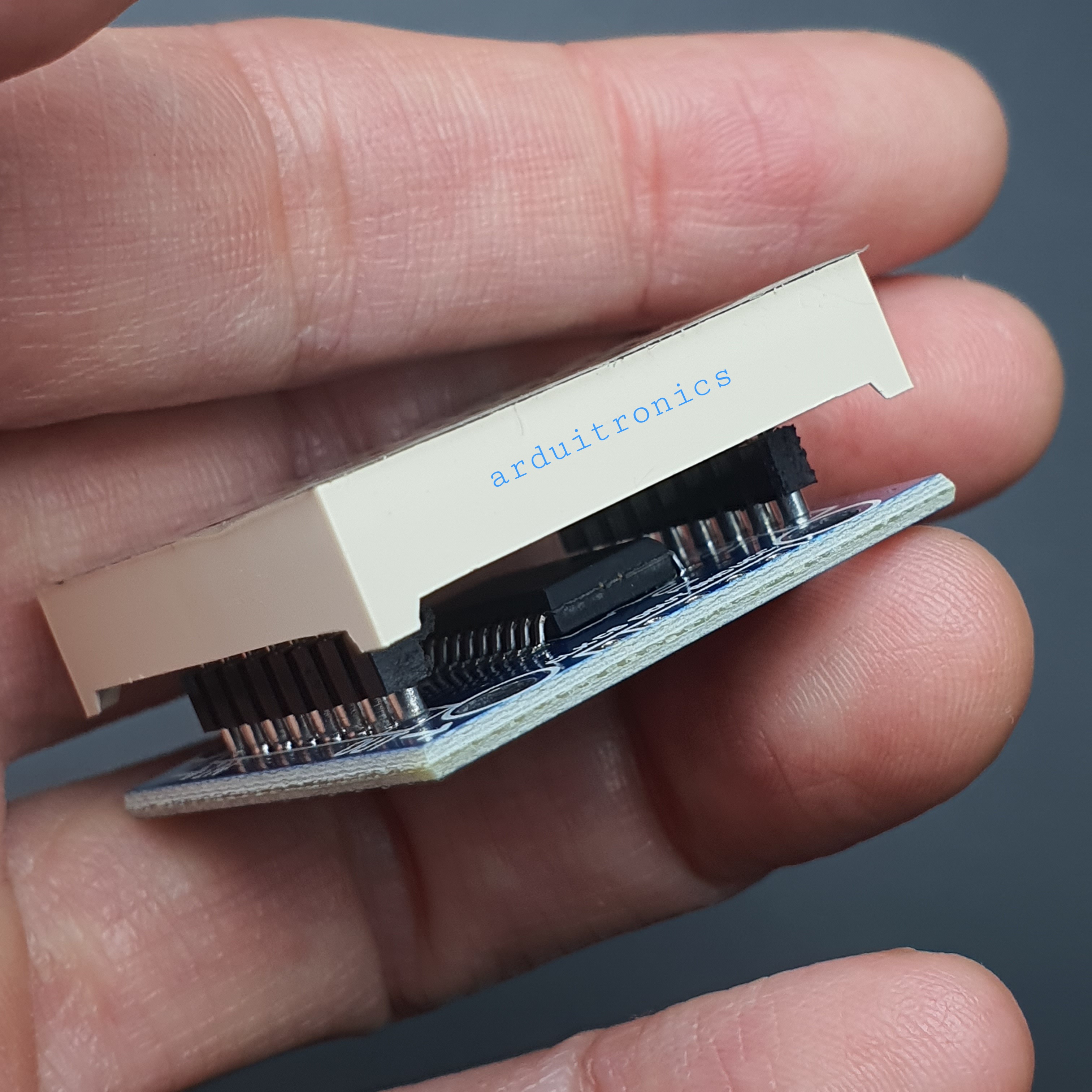 [สีน้ำเงิน] LED Matrix Driver MAX7219 IC Driver Module + LED Dot Matrix 8x8 ขนาด 32mm x 32mm 1 ชุด (1 x 1)