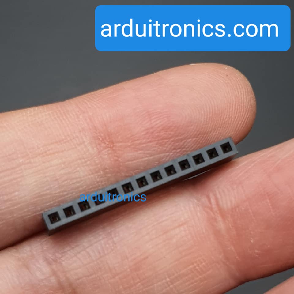 1x13P 2.0mm H4.3mm Pitch Single Row Female