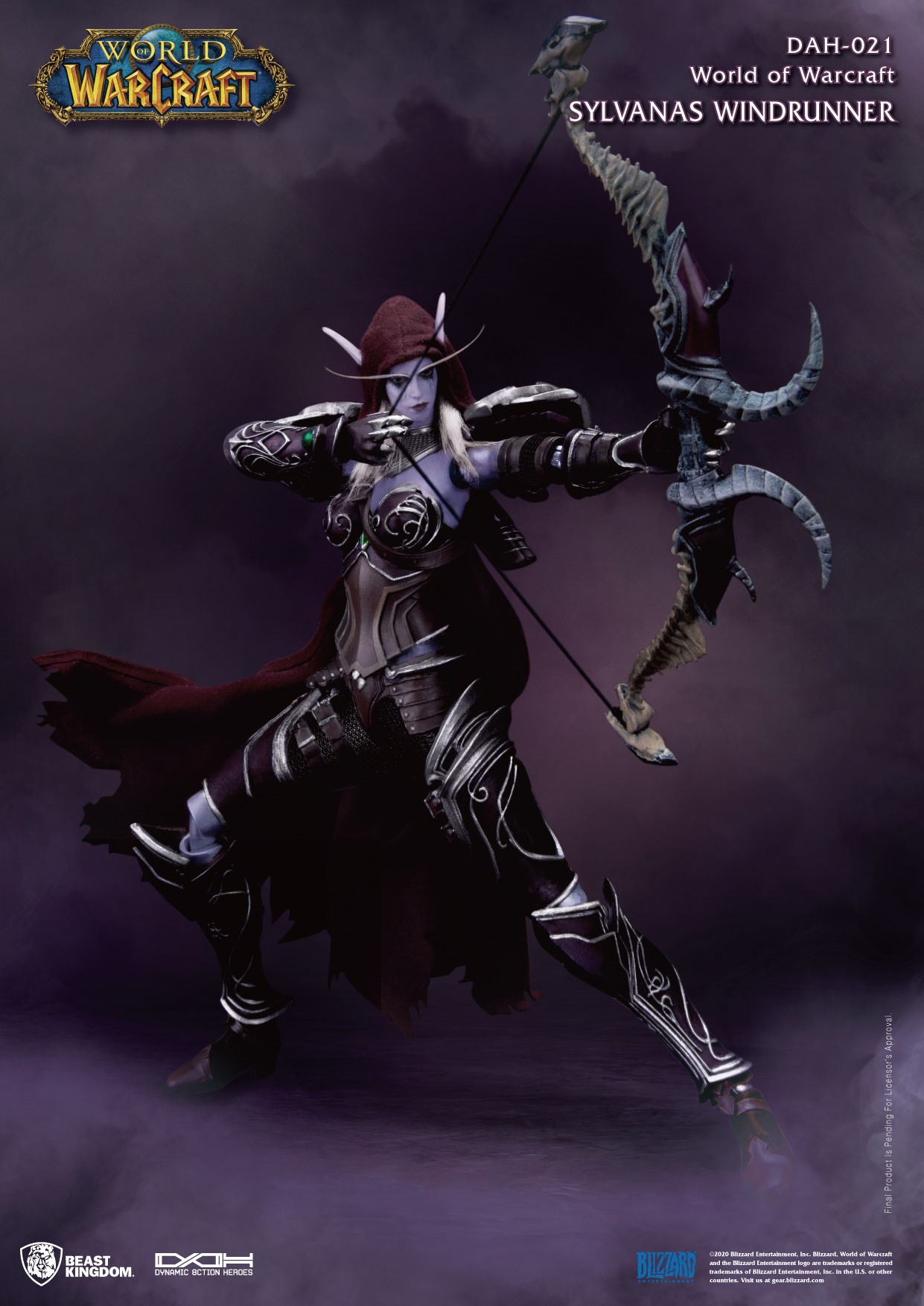 "Pre-Oder" Beast Kingdom : Sylvanas, Windrunner: World of Warcraft Battle for Azeroth