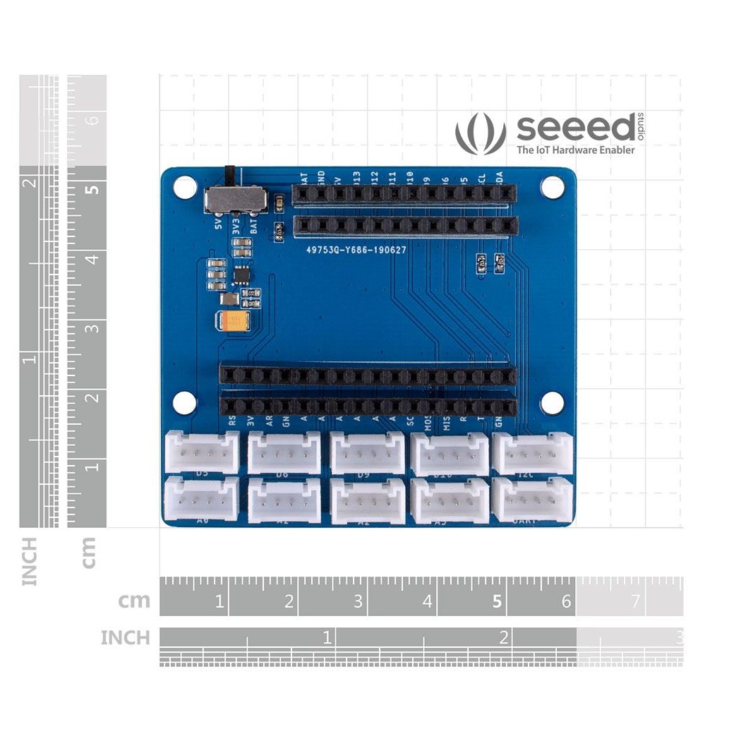 Grove Shield for Wio Lite - AdaFruit Feather Compatible (แท้จาก SeeedStudio)