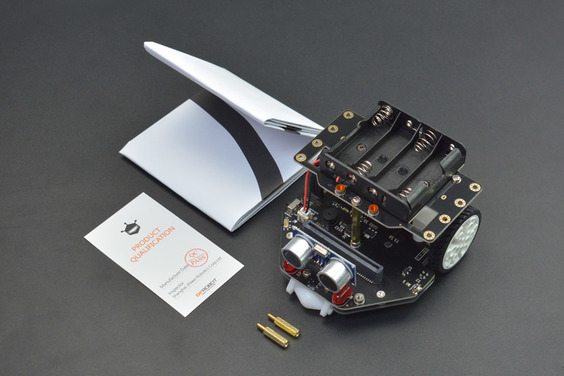 micro:Maqueen Plus V2 (Ni MH Rechargeable Battery) with HUSKYLENS - แท้จาก DFRobot