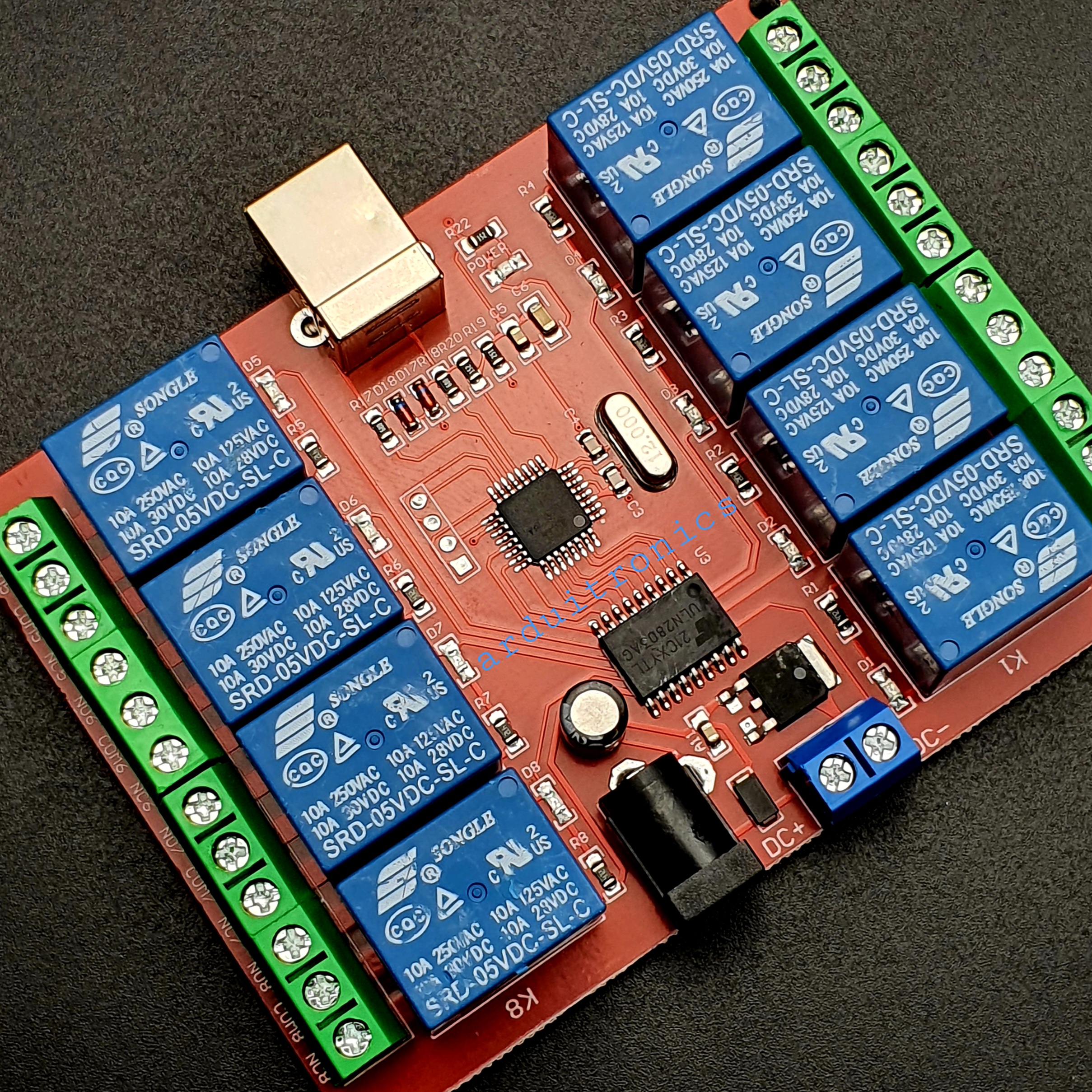 8 Channel 5V USB Relay Board Module Controller (USB Controlled Module)