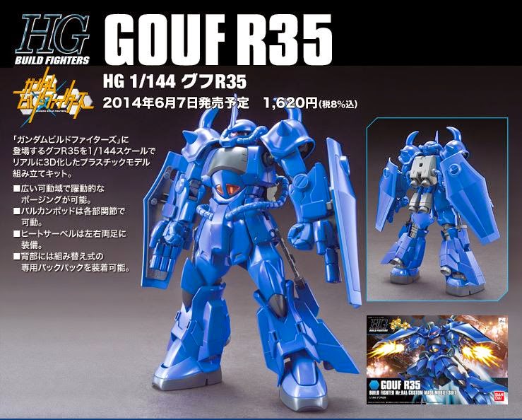 HGBF 1/144 Gouf R35