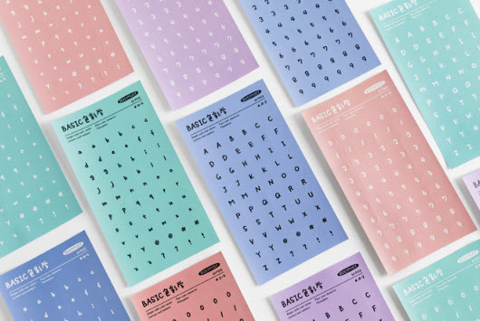 Ohmynote สติกเกอร์ตัวอักษร สติกเกอร์ลายมือน่ารัก ▶️ เซ็ต 6 แผ่น ◀️ ตกแต่งไดอารี่ แพลนเนอร์ สีพาสเทล