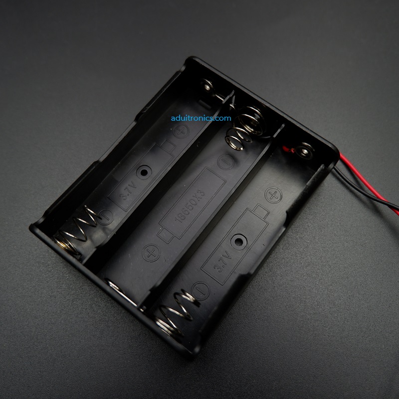 Battery Box รางถ่าน Lithium 18650 จำนวน 3 ก้อน 11.1V (ต่ออนุกรมกัน)