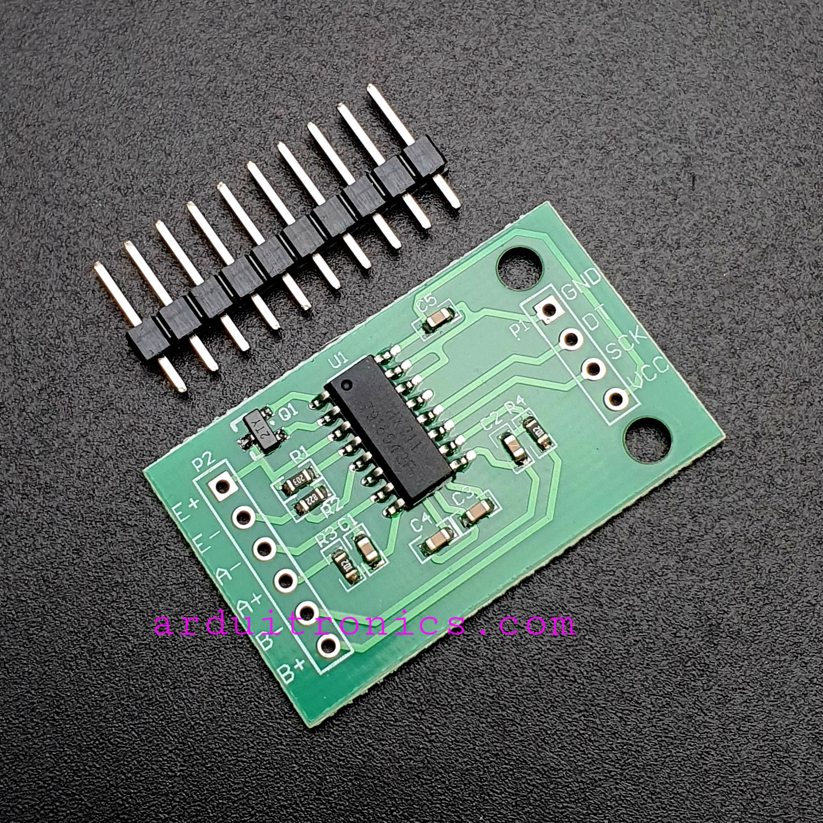 Weight Sensor Amplifier Module (HX711) + Free Pin Header