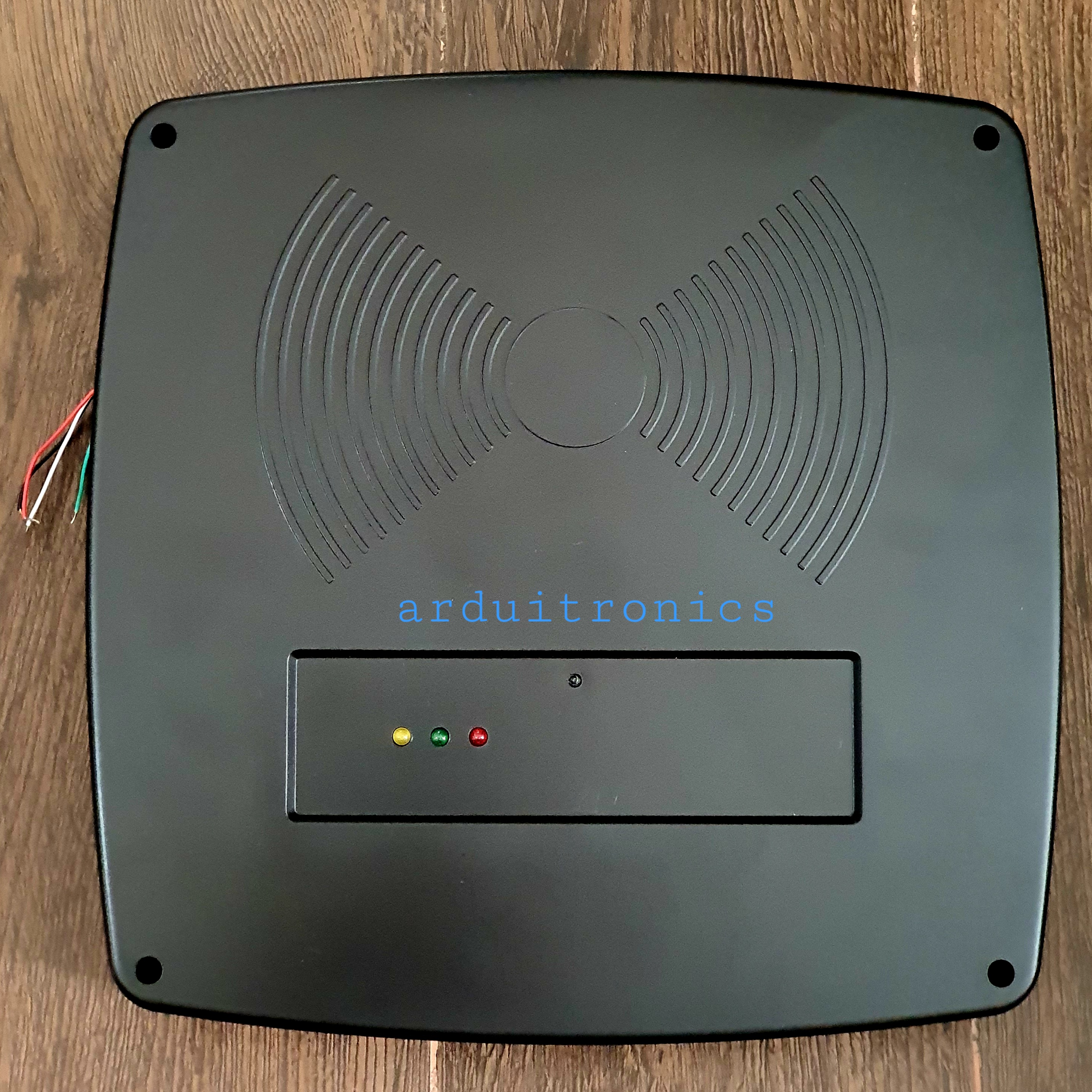 เครื่องอ่านบัตรคีย์การ์ดระยะไกล 125kHz ID ระยะอ่าน 70-100cm สำหรับ Arduino พร้อมเสียงและไฟสถานะ