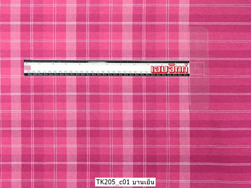 [2ม.] ผ้าขาวม้า TK205 บานเย็น