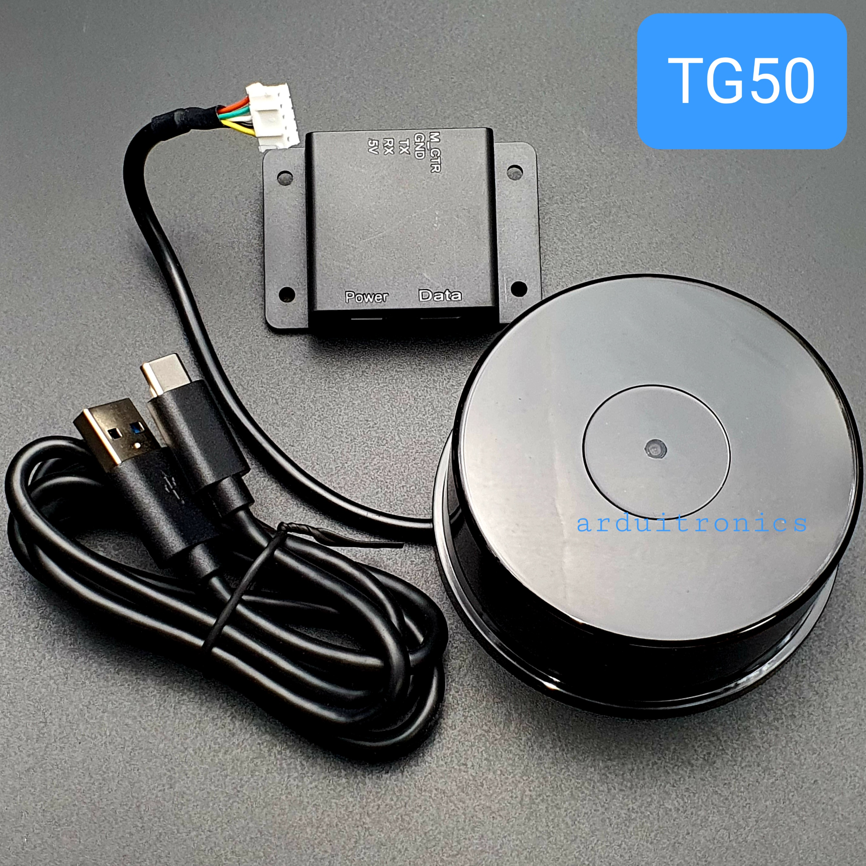 YDLIDAR TG50 Lidar – 360-degree Laser Range Scanner (50m) - Supports ROS