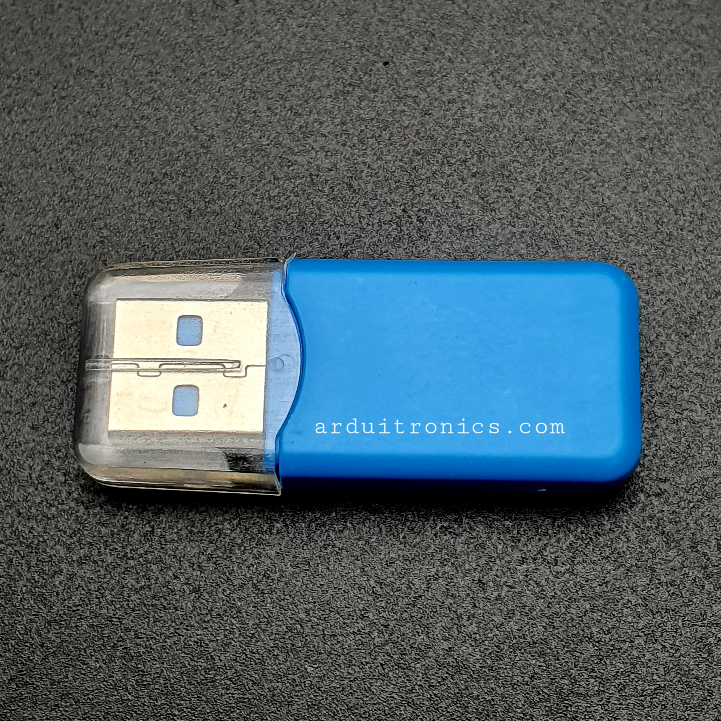 USB2.0 microSD Card Reader/Writer (microSD Card Adapter) - สุ่มสี คละสี