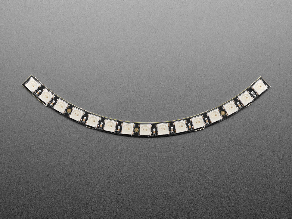 NeoPixel 1/4 60 Ring - 5050 RGB LED w/ Integrated Drivers (แท้ Adafruit, USA)