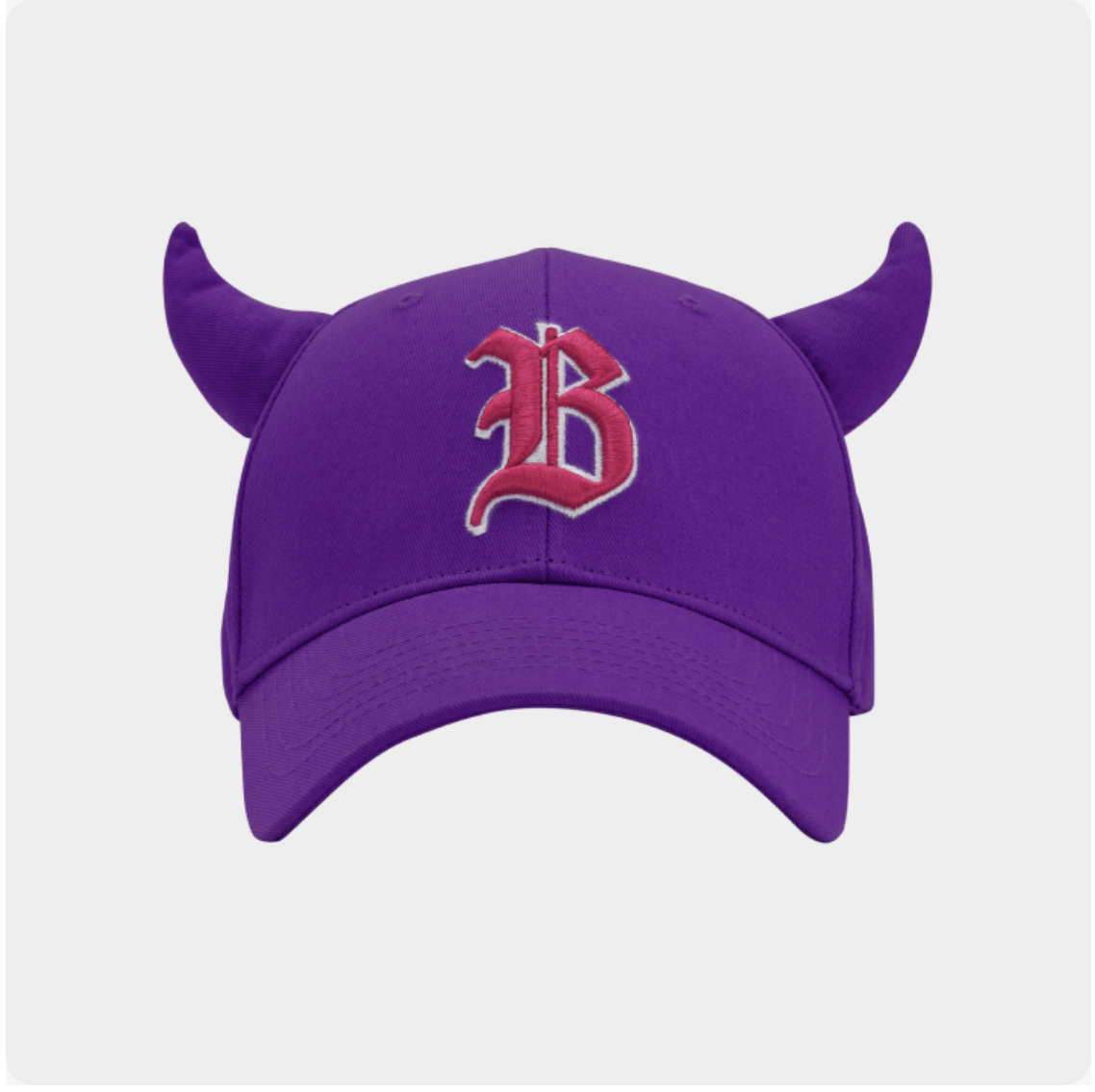 BABYMONSTER -[DRIP] BABYMONSTER MD - BABYMONSTER HORN BALLCAP สี PURPLE