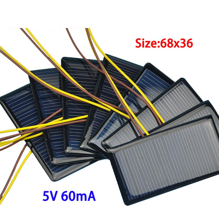 Solar Cell (5V, 60mA, 0.3W)