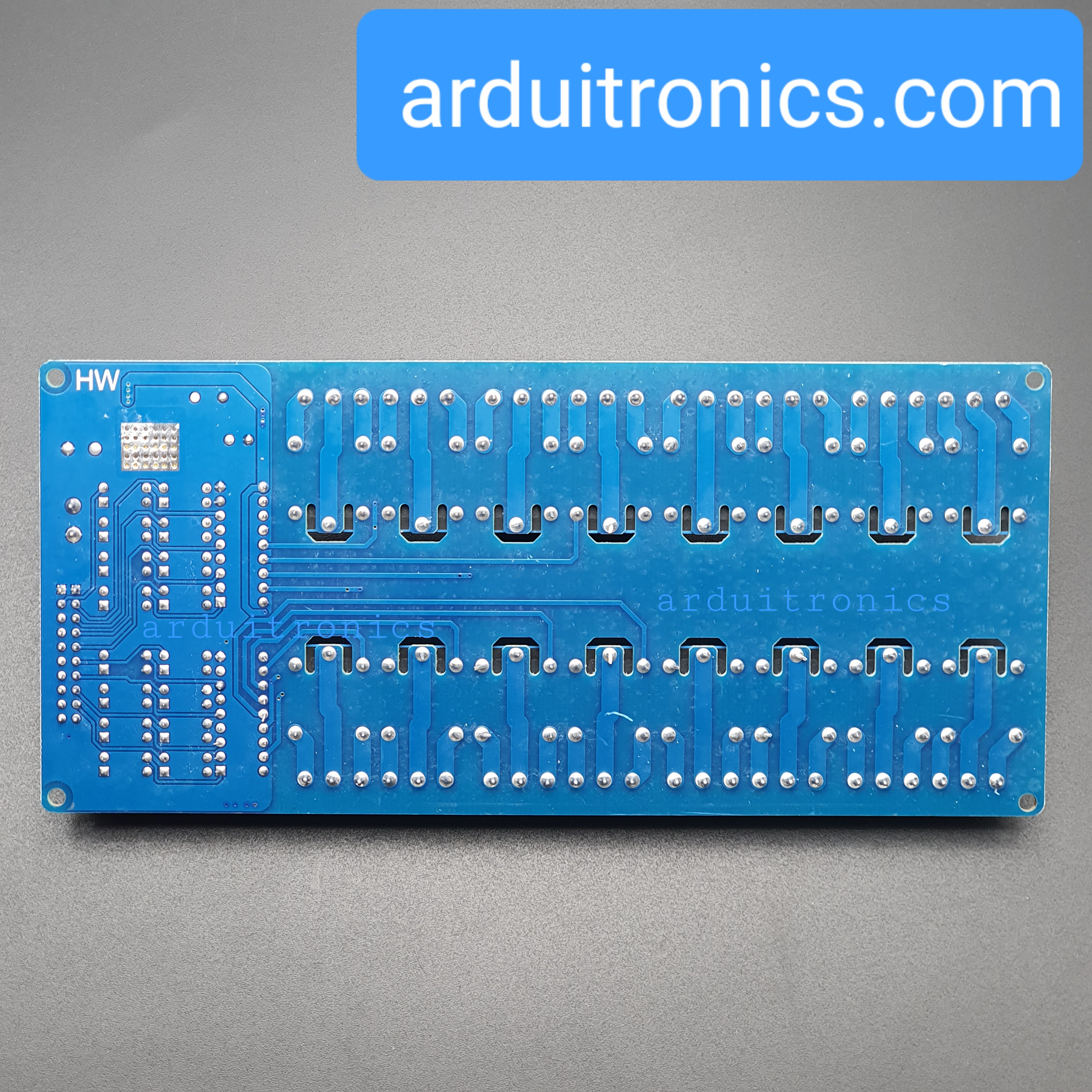 16 Channel Relay รีเลย์ 16 ช่อง (5V) หัวรีเลย์คละยี่ห้อ