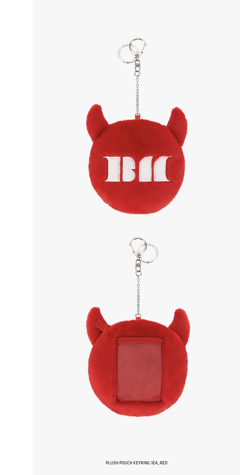 babymonster バッグ 黒 ソウルコン 韓国 horn plush BABYMONSTER -[HELLOMONSTERS]BABYMONSTER HORN PLUSH POUCH KEYRING