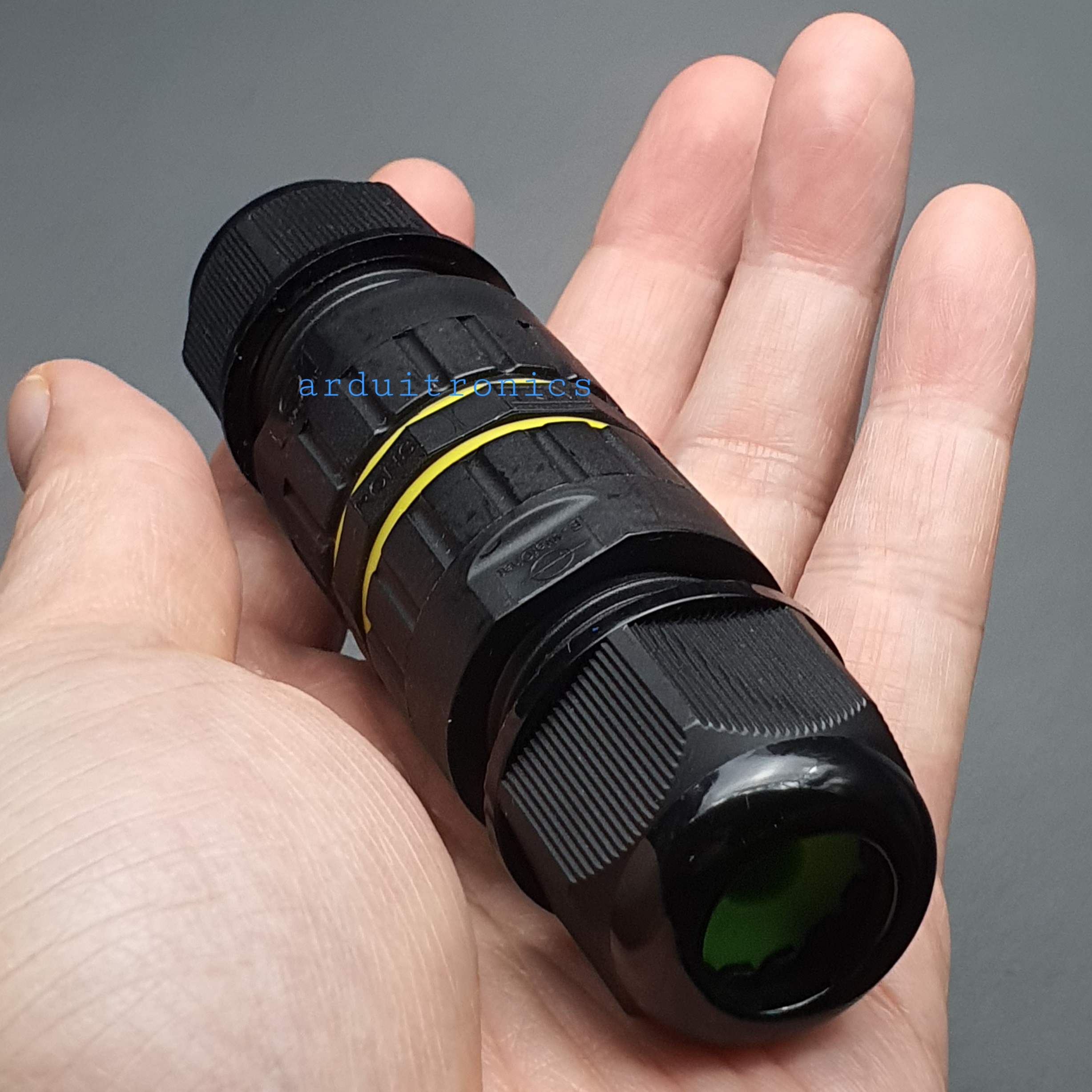 EW-M25-3P Waterproof / Rainproof Outdoor Cable Connector (wire diameter 5-9mm)