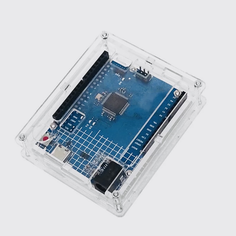 Arduino UNO R4 ( Minima / Wifi) Acrylic Case Box - Arduino, Raspberry ...