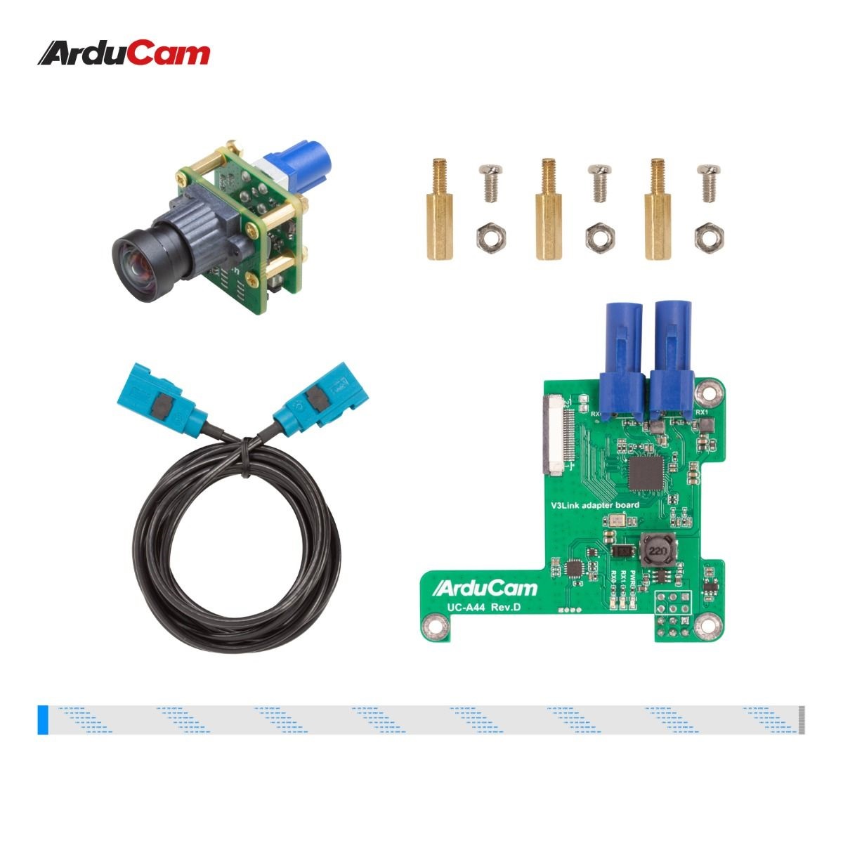 Arducam IMX477P V3Link FPD-Link SerDes Camera Kit for NVIDIA® Jetson Orin NX, Orin Nano
