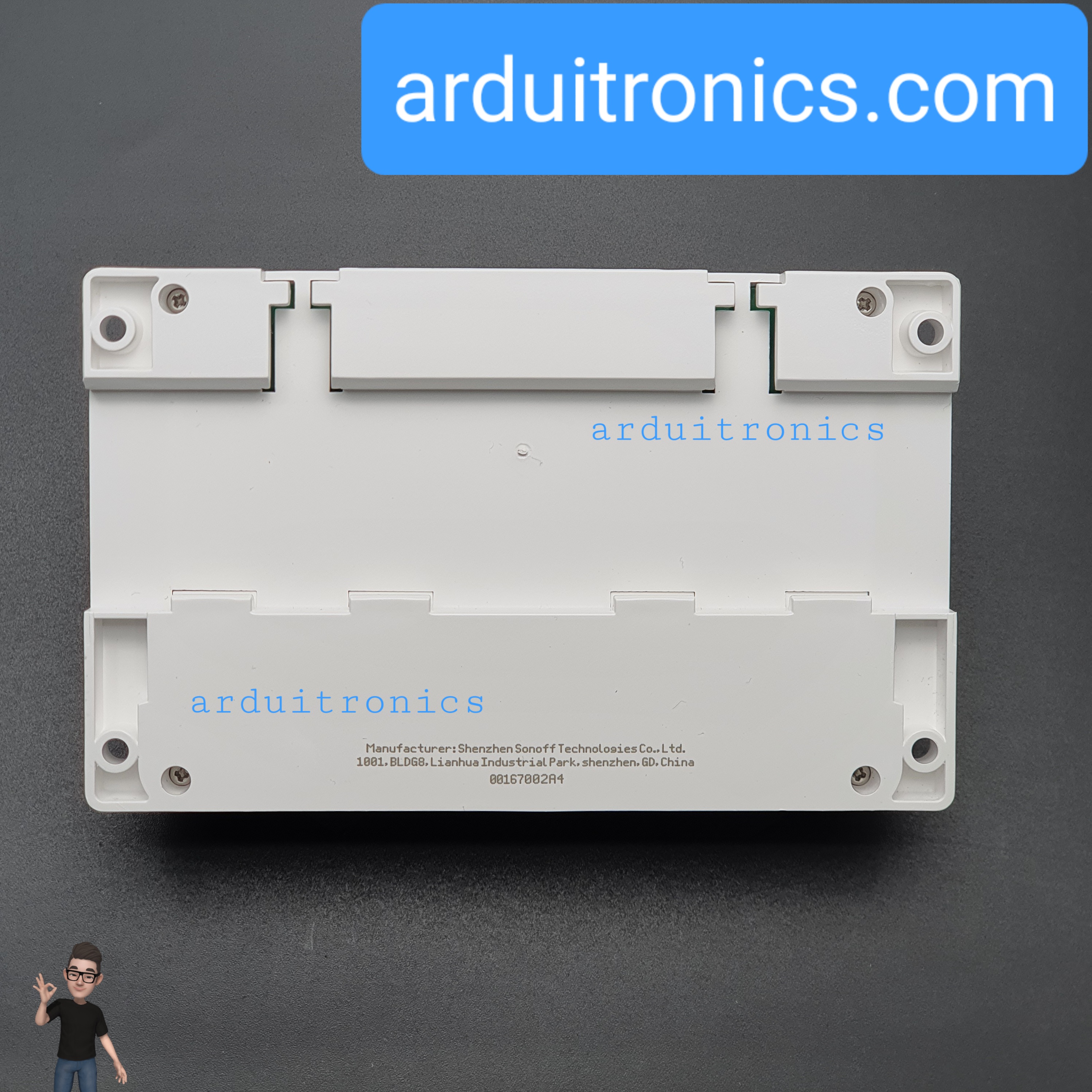 Sonoff 4CH R3 (รุ่นล่าสุด) สวิตซ์ Wi-FI แบบ 4 ช่อง ควบคุมแยกอิสระผ่านปุ่มและแอพ เลือกได้ 3 โหมด รองรับ Google Home, Alexa