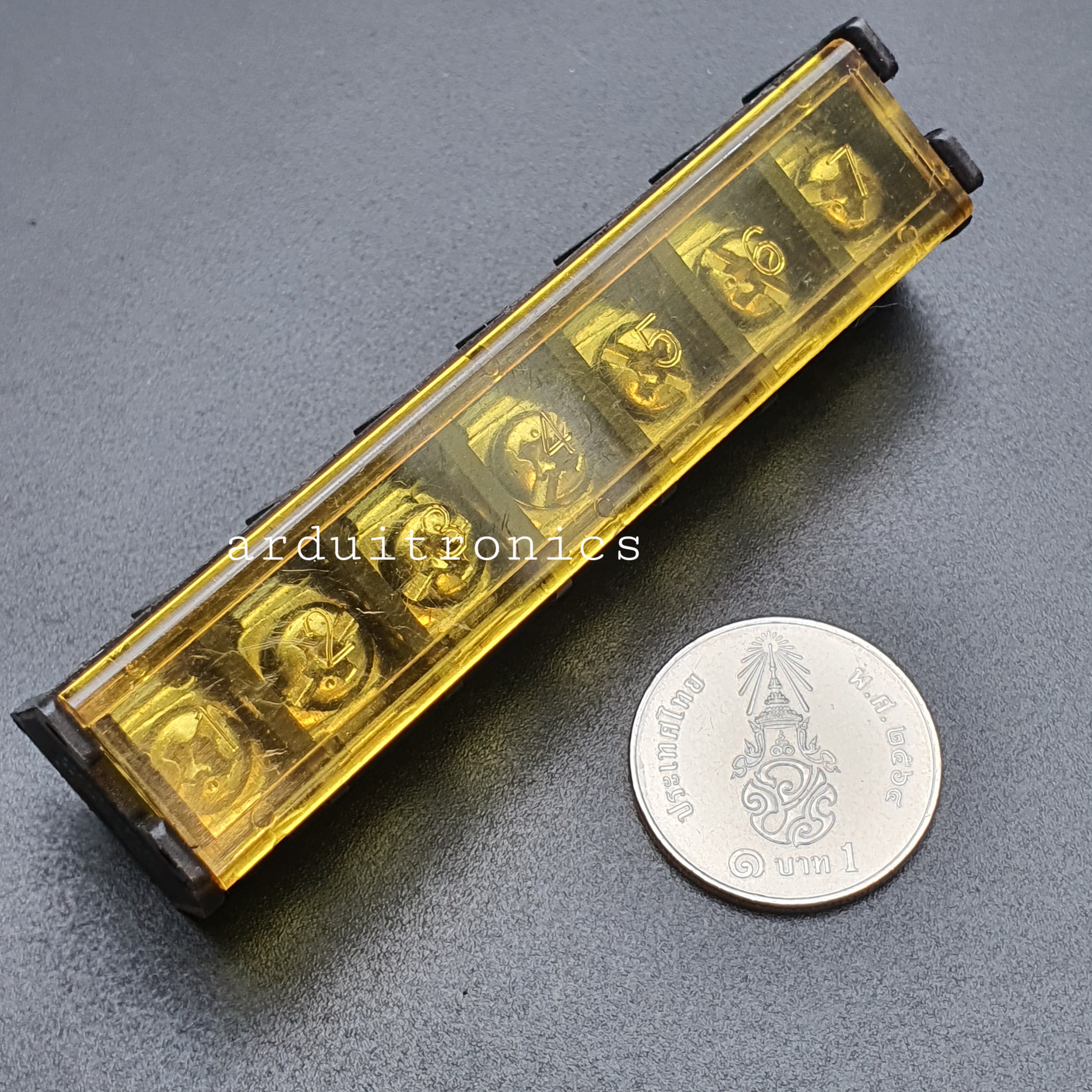 ขั้วต่อ Terminal Block HB-9500 (25A) แบบ 7 ช่อง แบบมีฝาครอบ