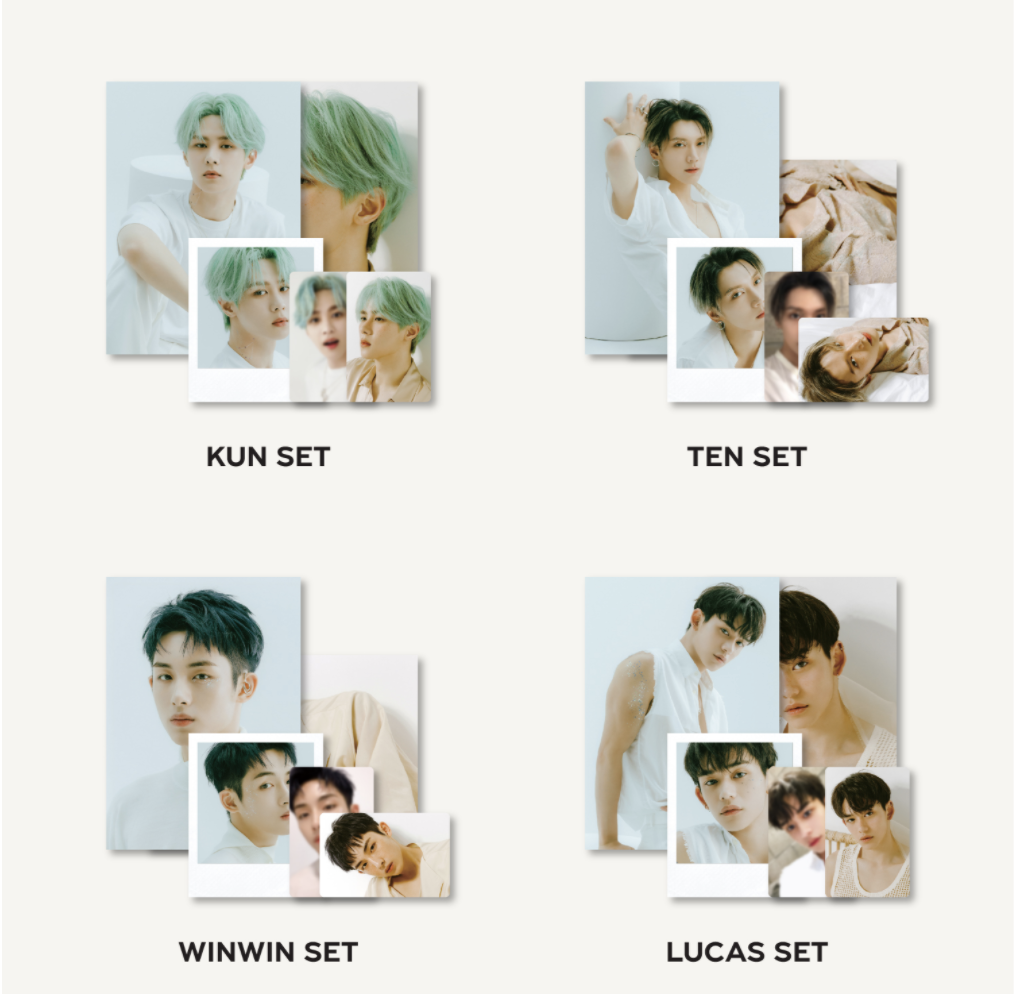 WayV -2021 SM ARTIST SEASON'S GREETINGS PHOTO PACK ระบุแบบ
