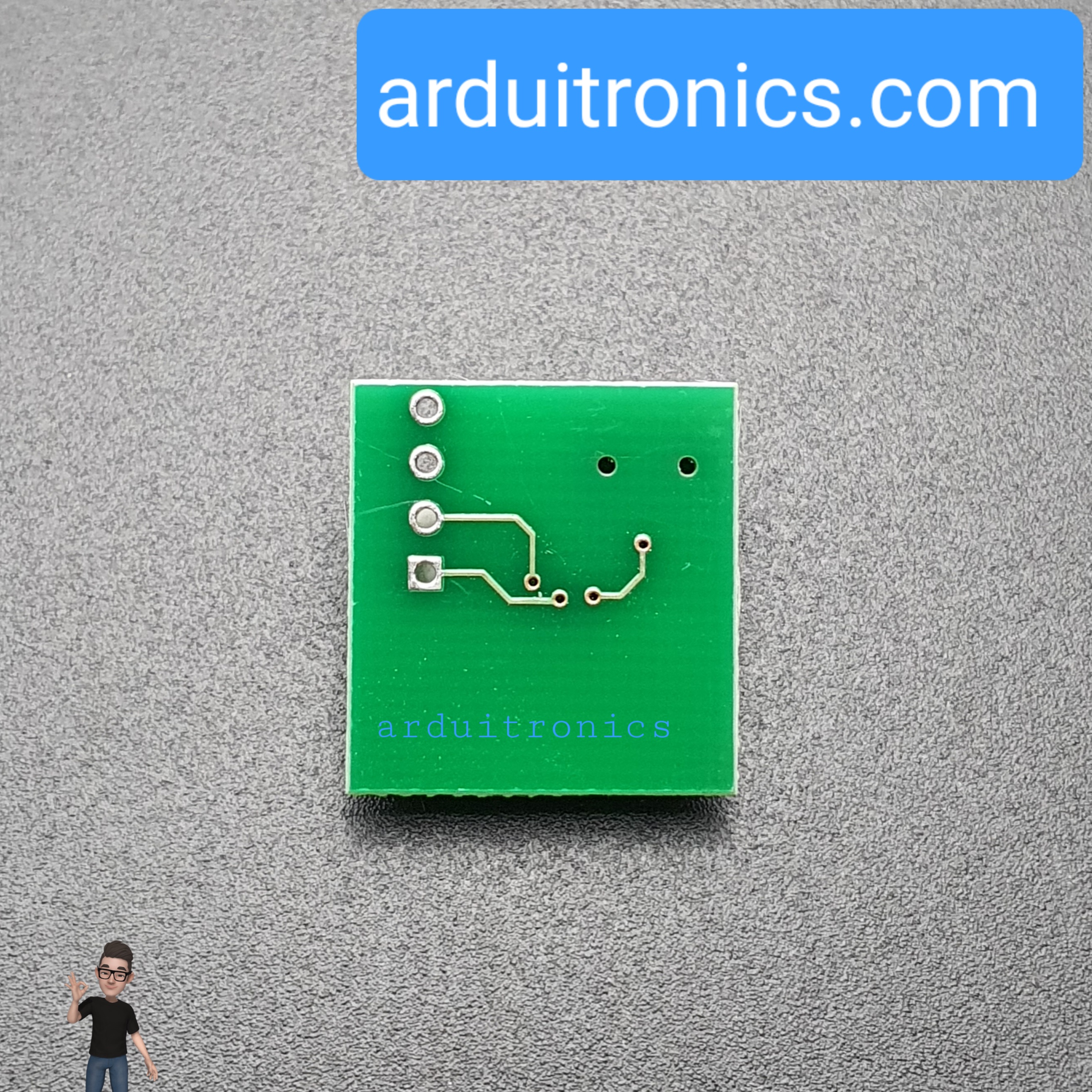 Breadboard Pin Adapter สำหรับ PM2.5 Sensor Module (PMS7003) แบบไม่มี Pin Headers