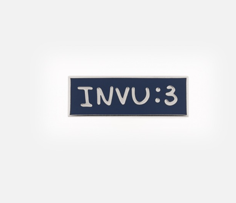 TAEYEON - INVU : THE EXHIBIT - Badge Handwriting ver.