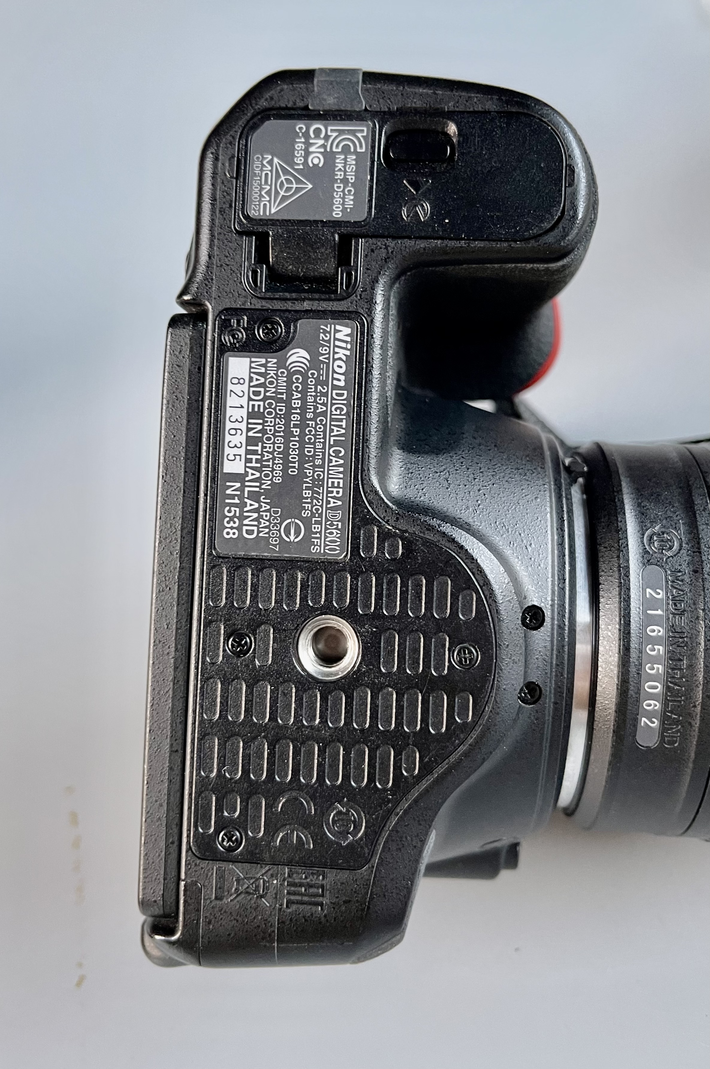 ขาย Nikon D5600 + Lens AF-P DX 18-55mm VR อปกศ. สภาพสวยไหม่ ชัตเตอร์ 13938 เมนูไทย อุปกรณ์ครบกล่อง