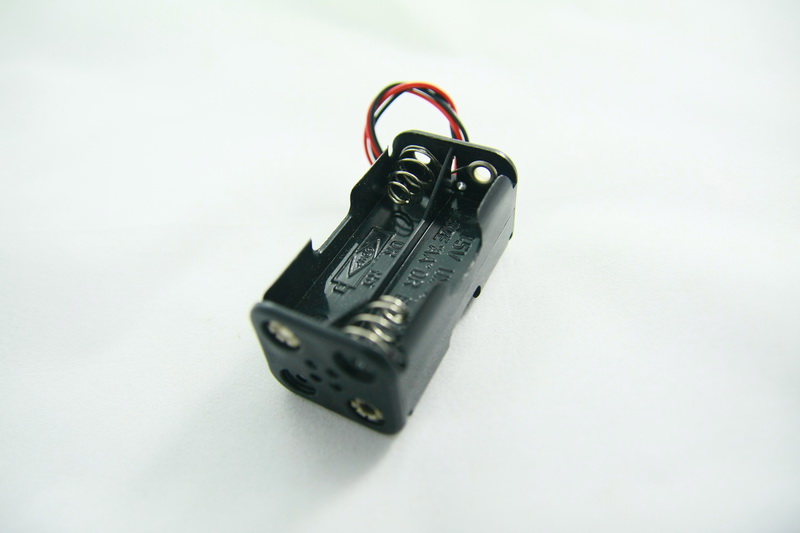 Battery Box รางถ่าน 4 ก้อน AAA ไม่มีฝา 2 ด้าน ( หน้า 2 หลัง 2)